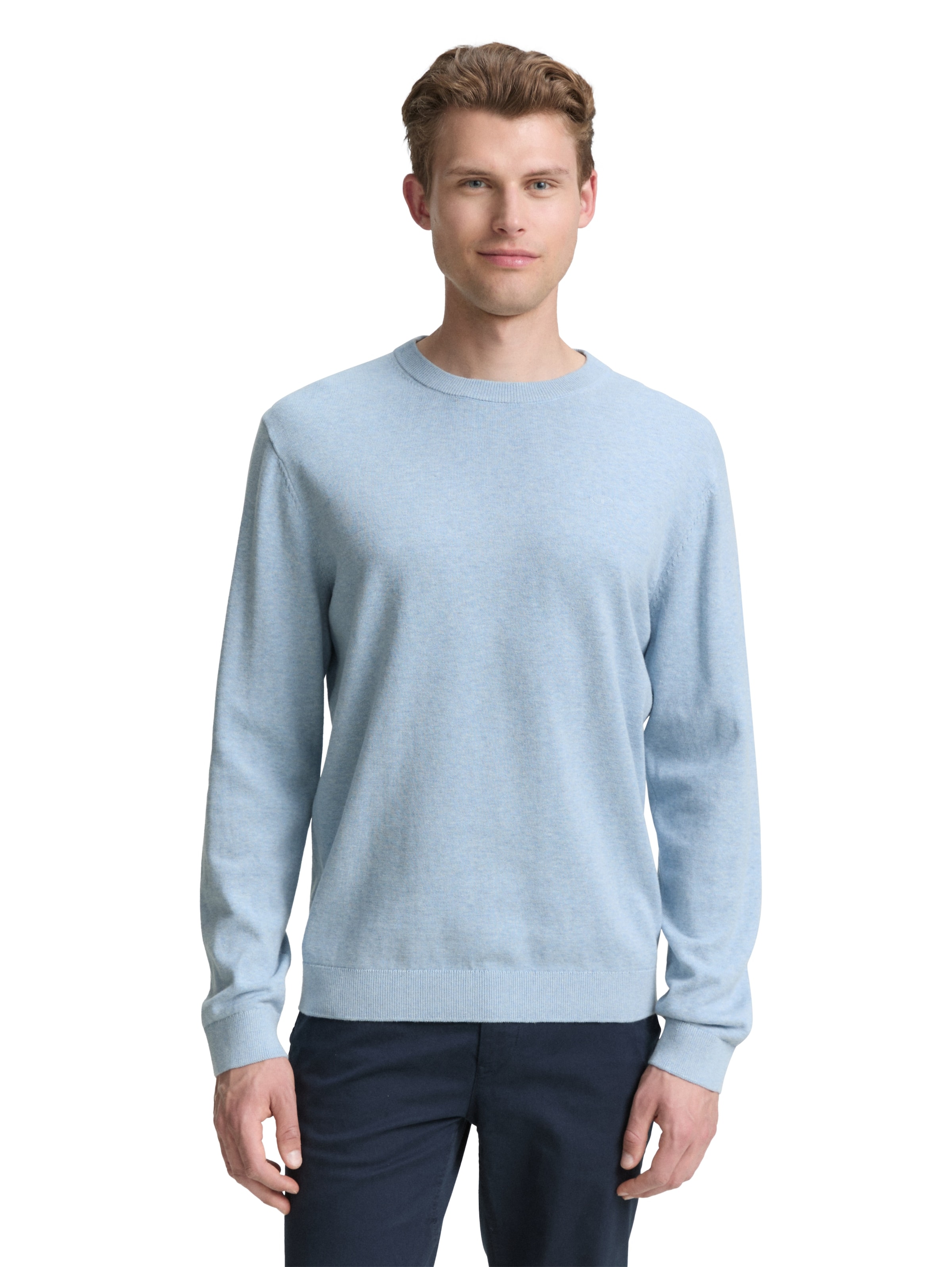 Pull-over TOM TAILOR en bleu : devant