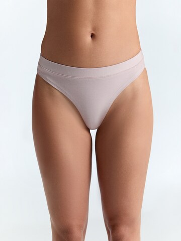 Albero Natur Thong in Purple: front