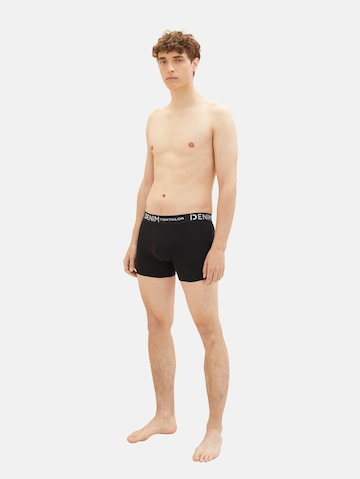 TOM TAILOR DENIM Boxer shorts in Black