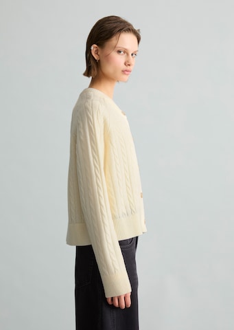 Marc O'Polo DENIM Strickjacke in Weiß