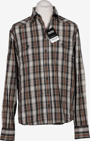 CAMEL ACTIVE Button Up Shirt in XL in Mixed colors: front