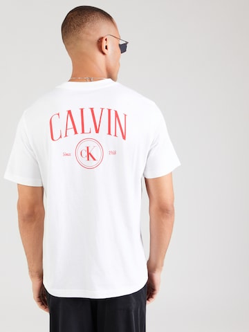 Calvin Klein Jeans Shirt in White: front