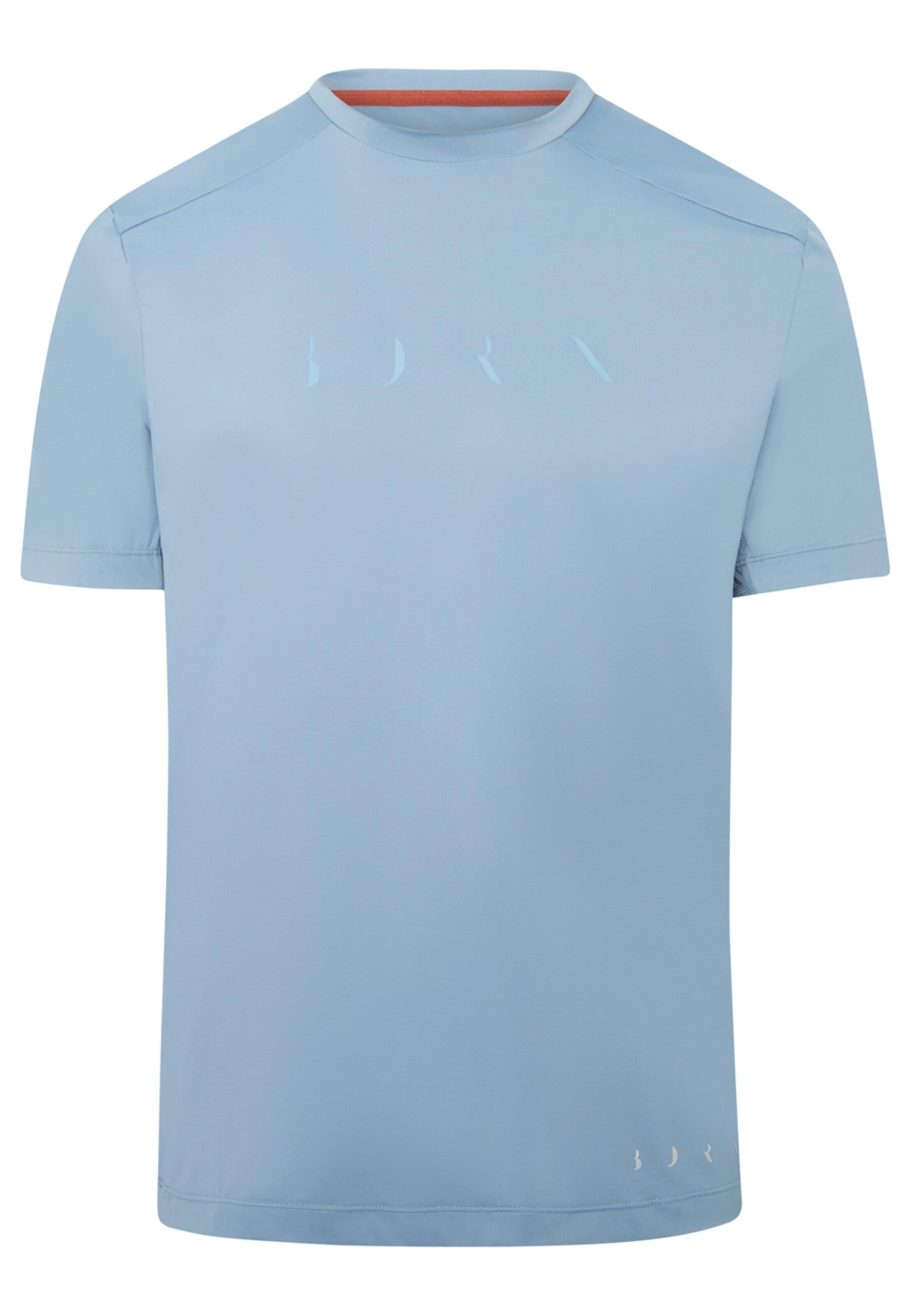 Born - Camisa 'Volta' em azul: frente