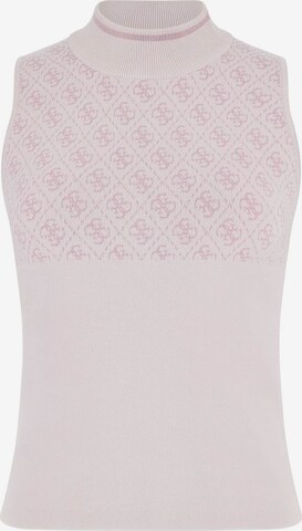 GUESS Knitted Top 'Lise' in Pink: front