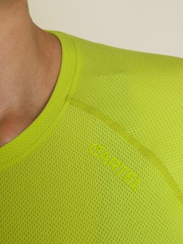 Copenhagen Cartel Shirt ' Motion ' in Geel