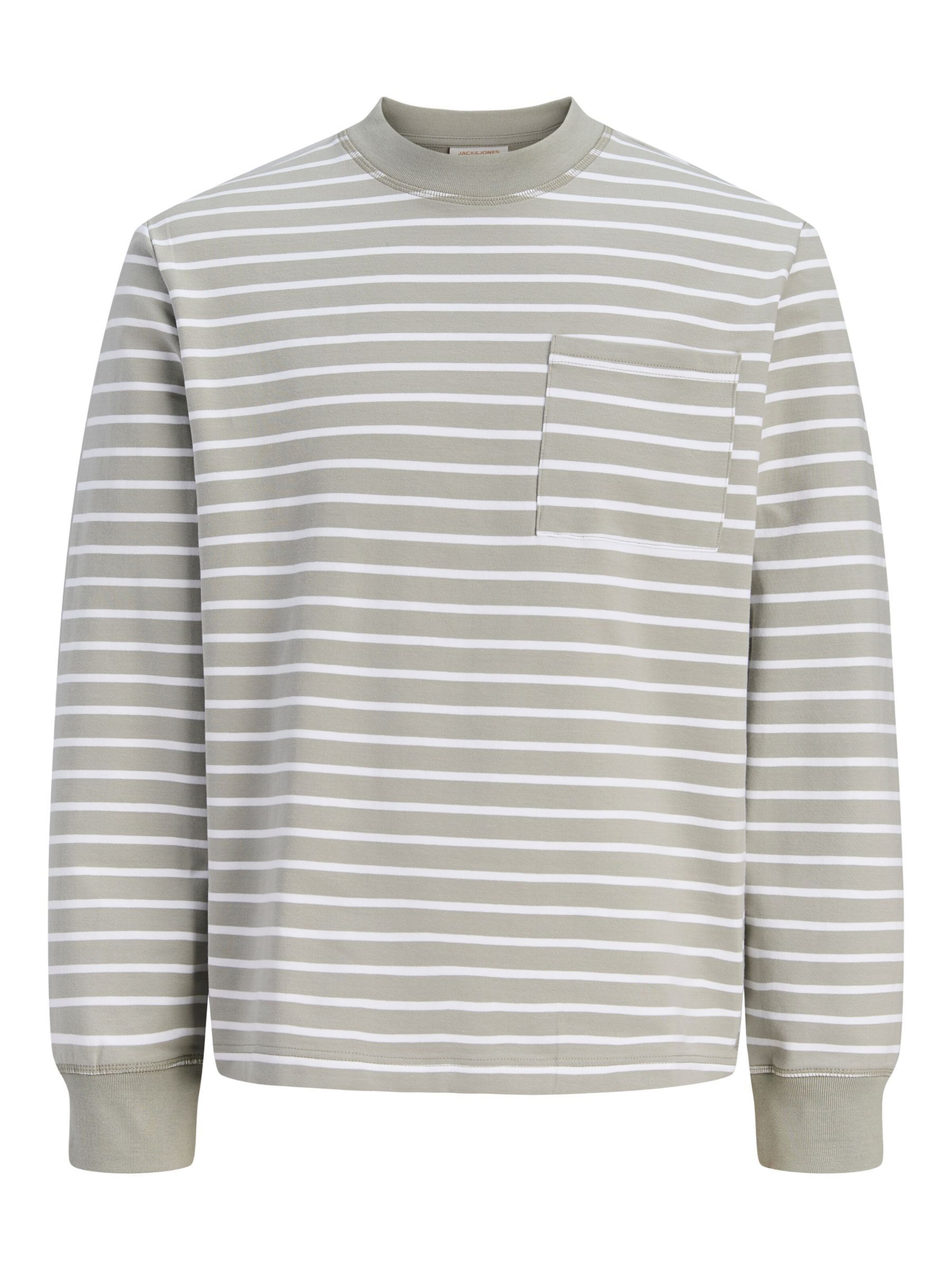 Felpa di Jack & Jones Junior in verde: frontale