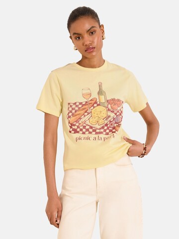 Lipsy Shirt in Yellow: front