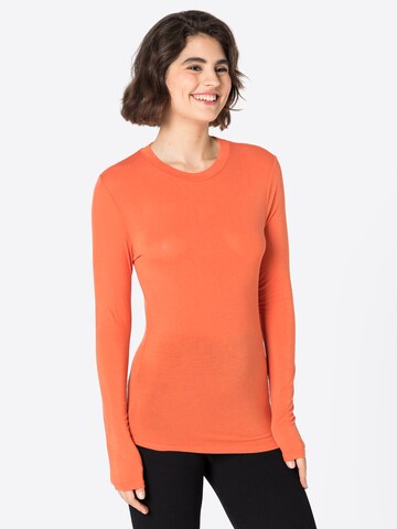 ICHI Shirt 'PHILUCA' in Orange: predná strana