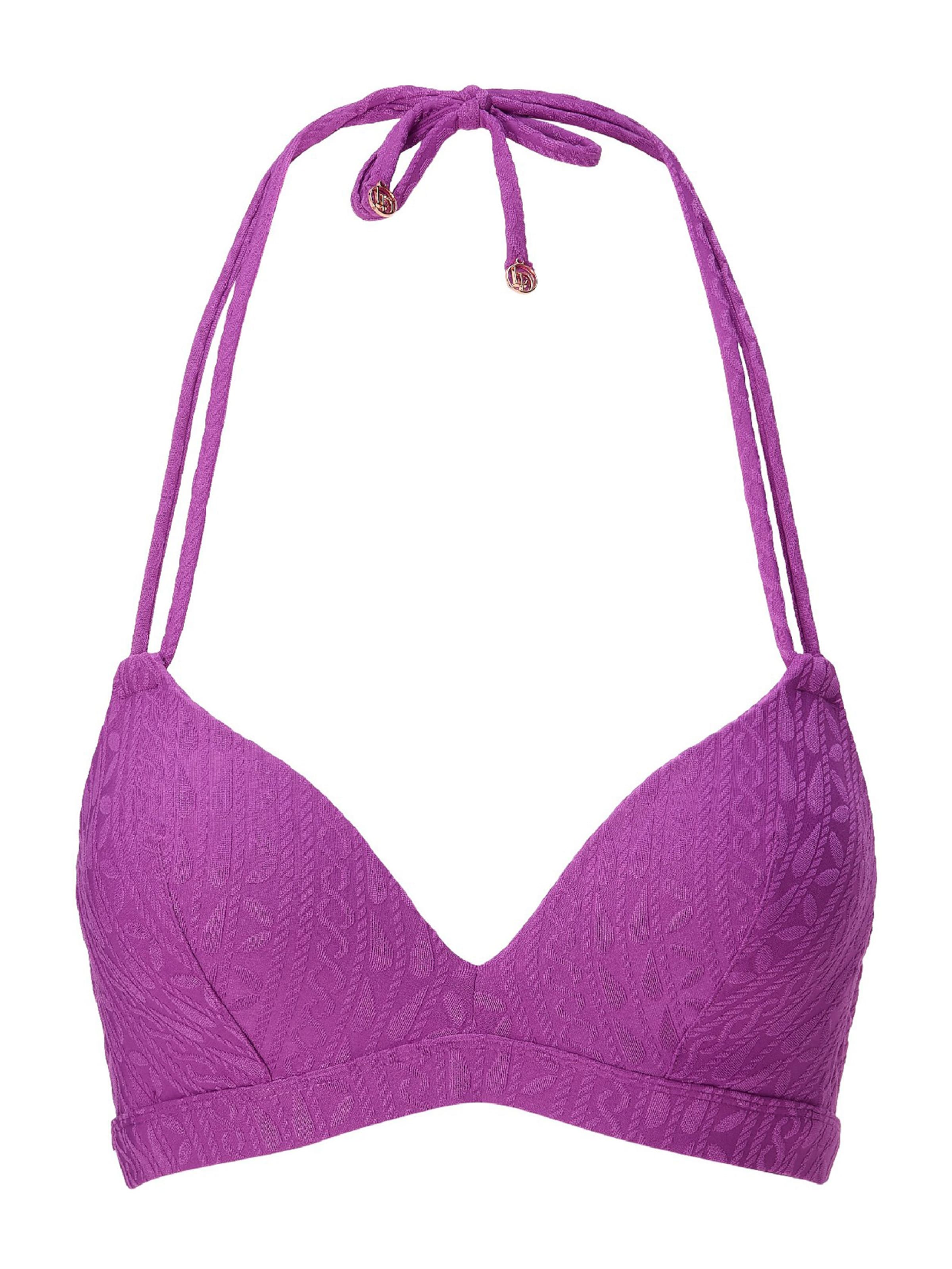 Triangolo Top per bikini di LingaDore in lilla: frontale