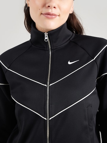 Nike Sportswear Ζακέτα φούτερ σε μαύρο