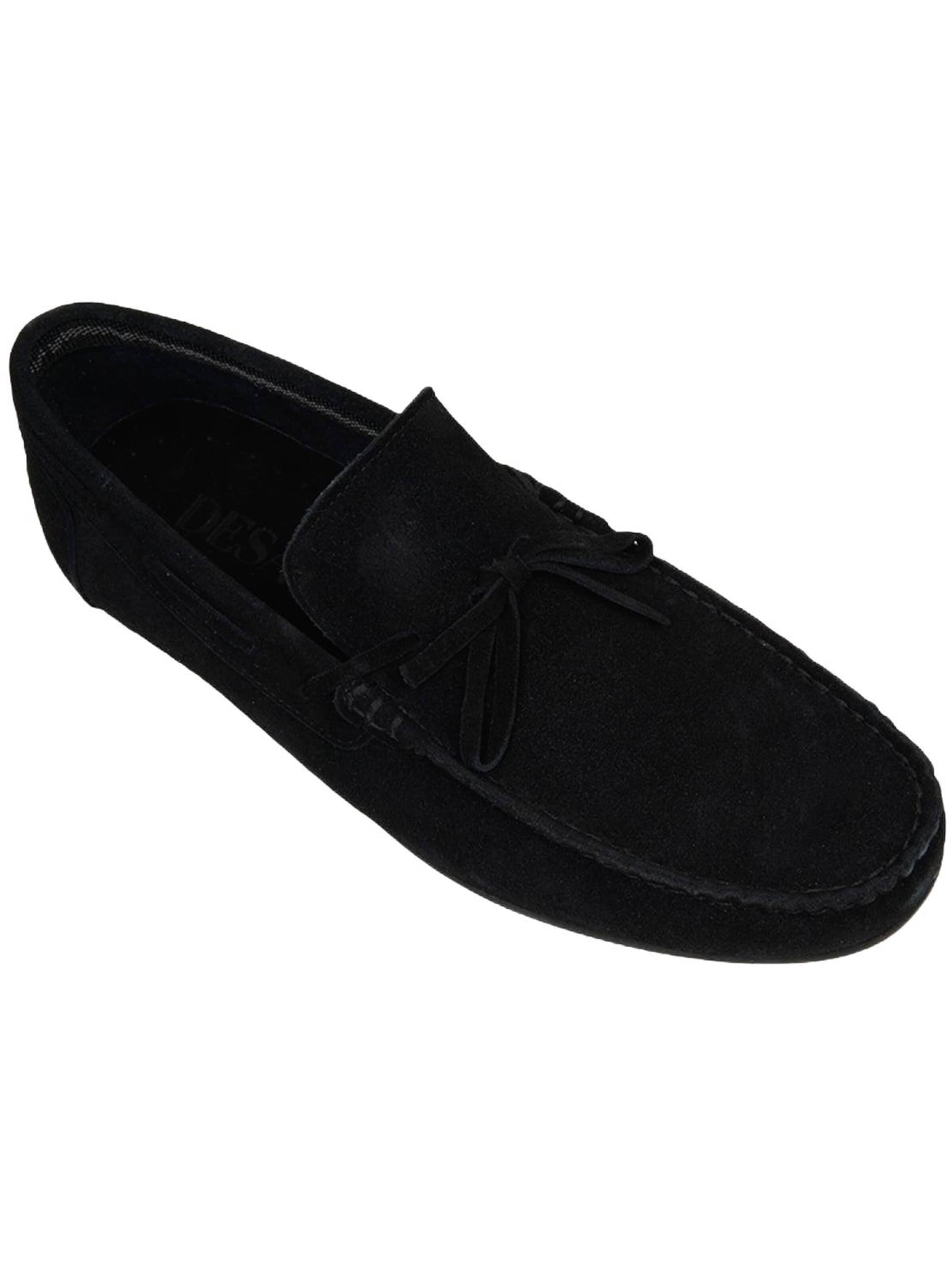 Desa Moccasins 'Slipper' in Black