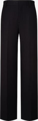 SEIDENSTICKER Wide Leg Hose in Schwarz: Vorderseite