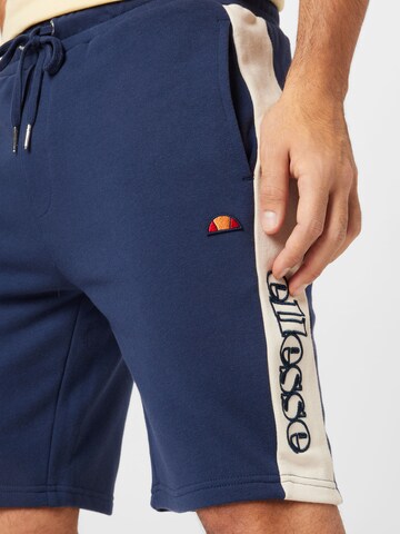 ELLESSE - regular Pantalón en azul