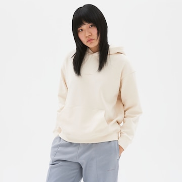 new balance Sweatshirt in Beige: voorkant