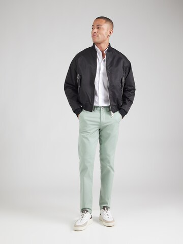 SELECTED HOMME Slimfit Παντελόνι τσίνο 'SLHNEW MILES 175 FLEX' σε πράσινο