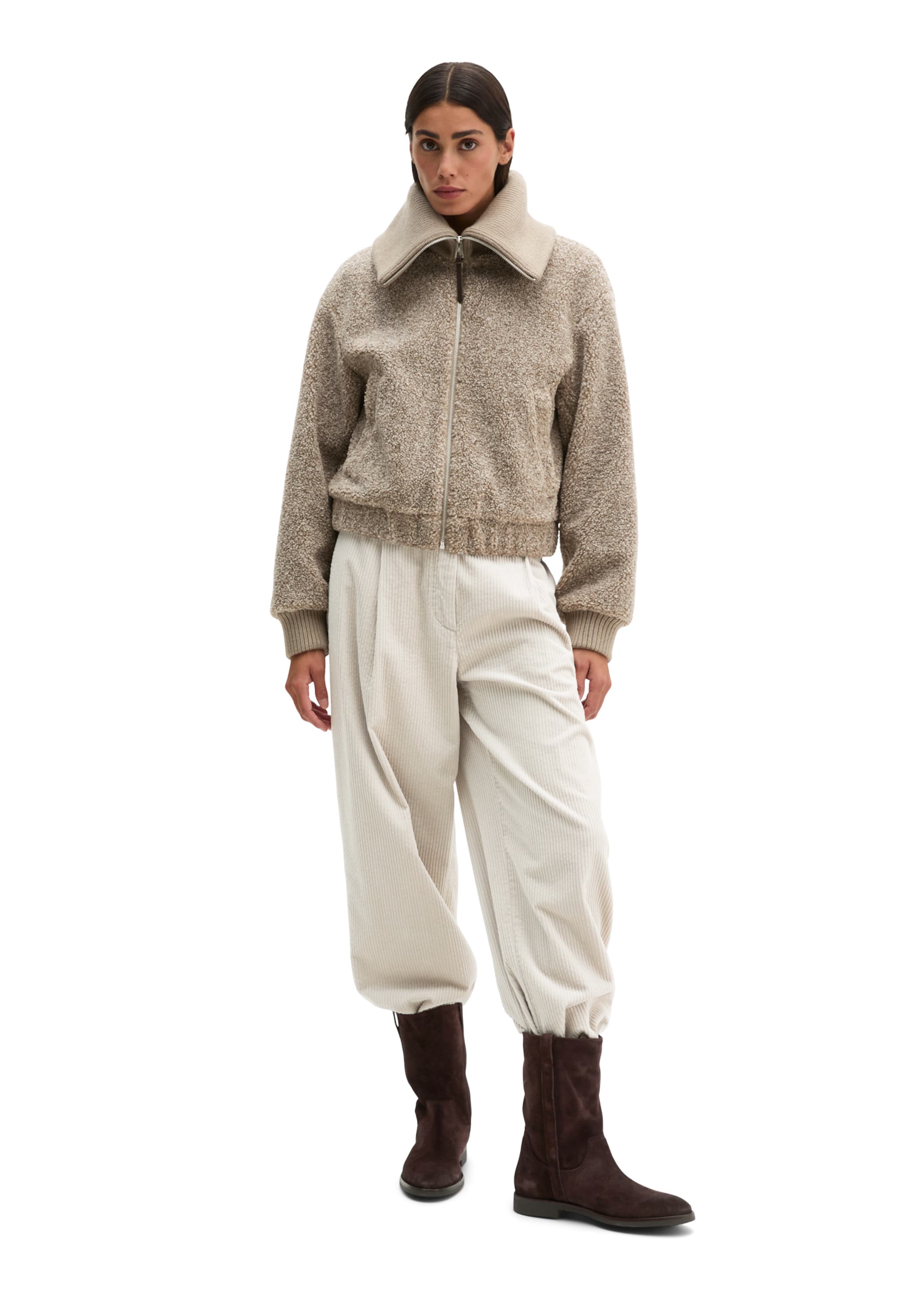 Marc O'Polo Tussenjas in Beige