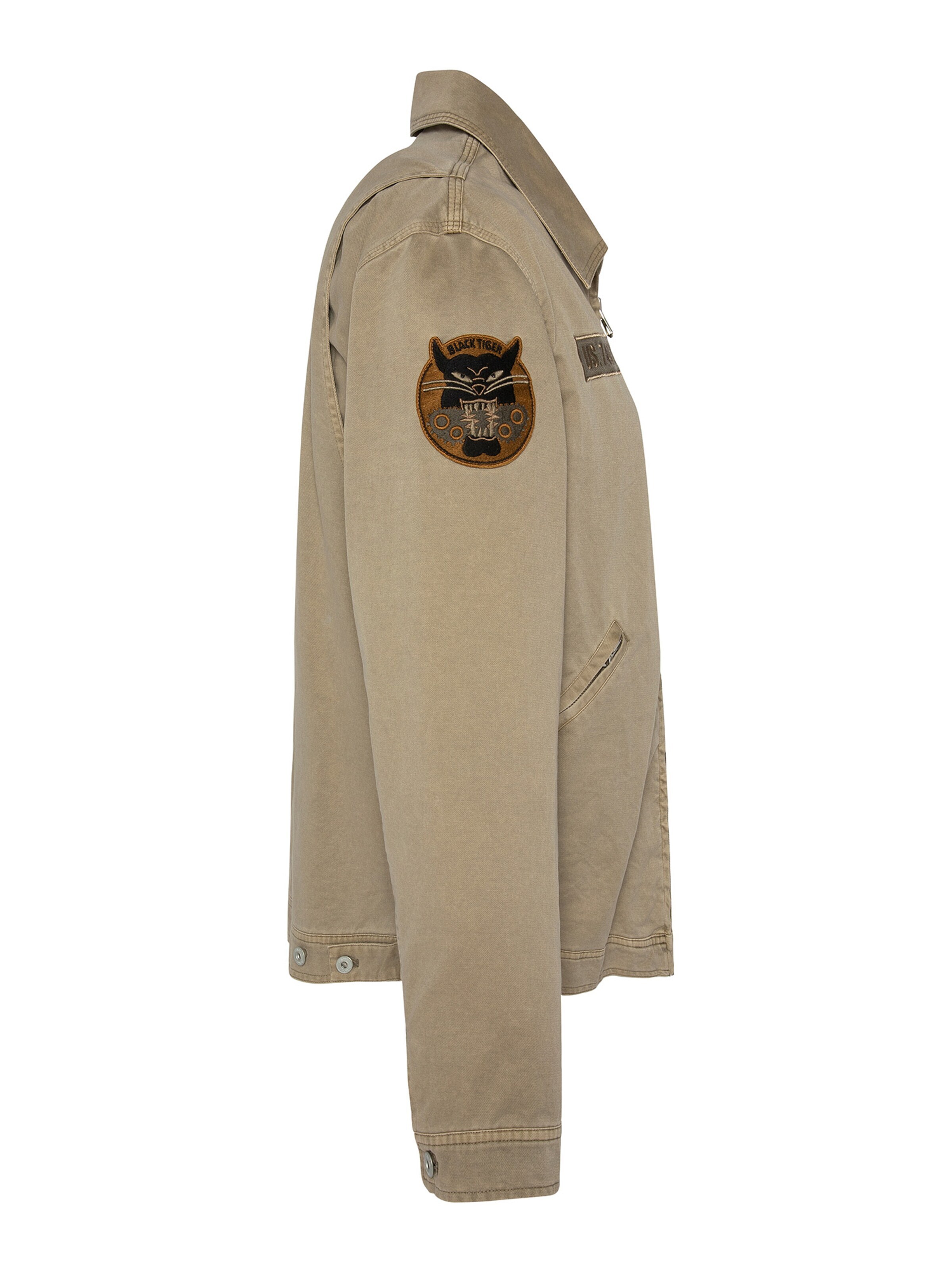 Manteau mi-saison Schott NYC en marron