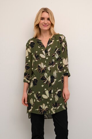 Kaffe Tunic in Green: front
