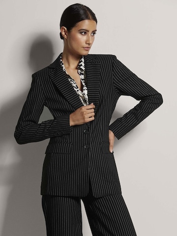 Blazer MADELEINE en noir : devant