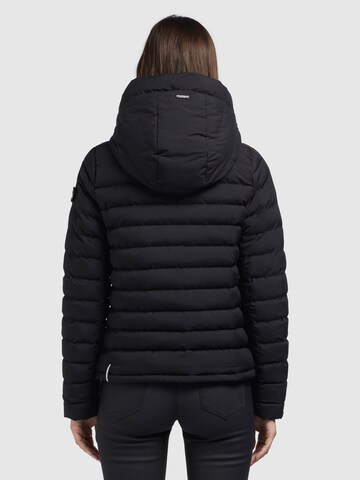 khujo Winterjacke ' Lovina3 Matt' in Schwarz