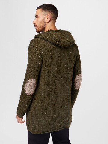 Key Largo Knit Cardigan 'Terence' in Green