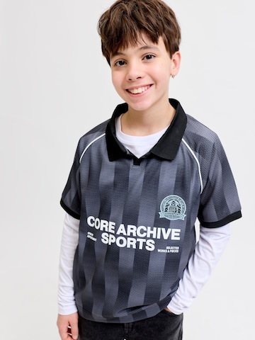 Jack & Jones Junior Tričko 'JCOBreeze Football' - Čierna