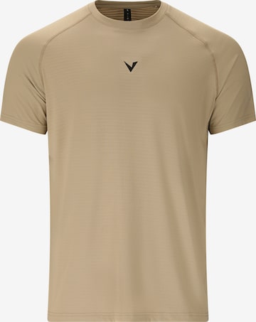 Virtus Performance Shirt 'Neva' in Beige: front