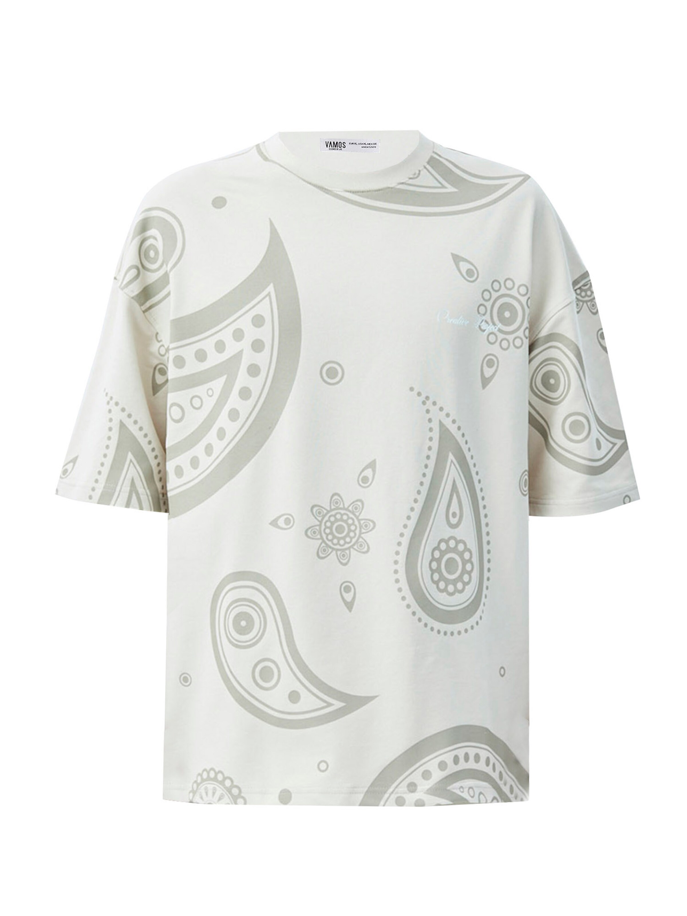 VAMOS CLO Футболка в Бежевый: спереди