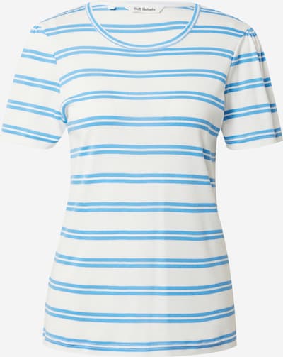 Marškinėliai 'SREmelia' iš Soft Rebels, spalva – azuro spalva / balta, Prekių apžvalga