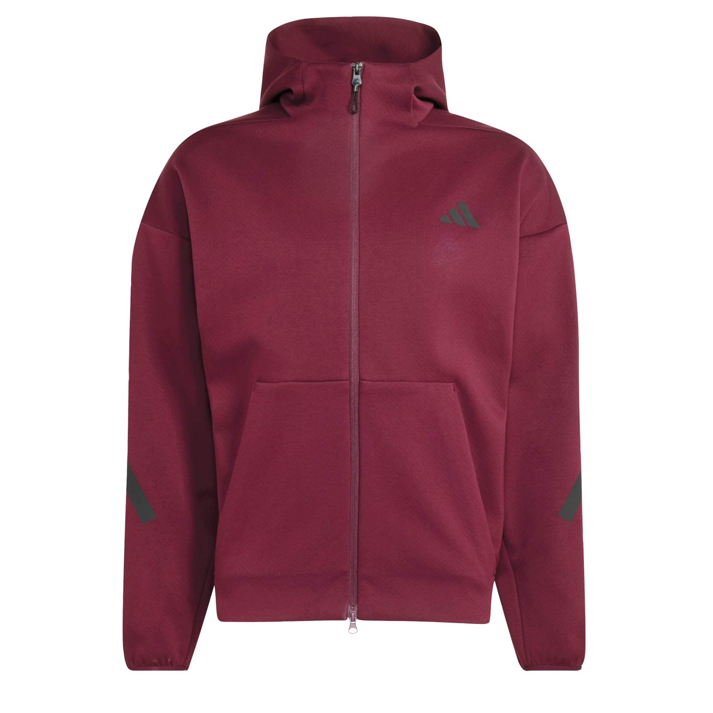 ADIDAS SPORTSWEAR Sports sweat jacket 'Z.N.E.' in Red: front
