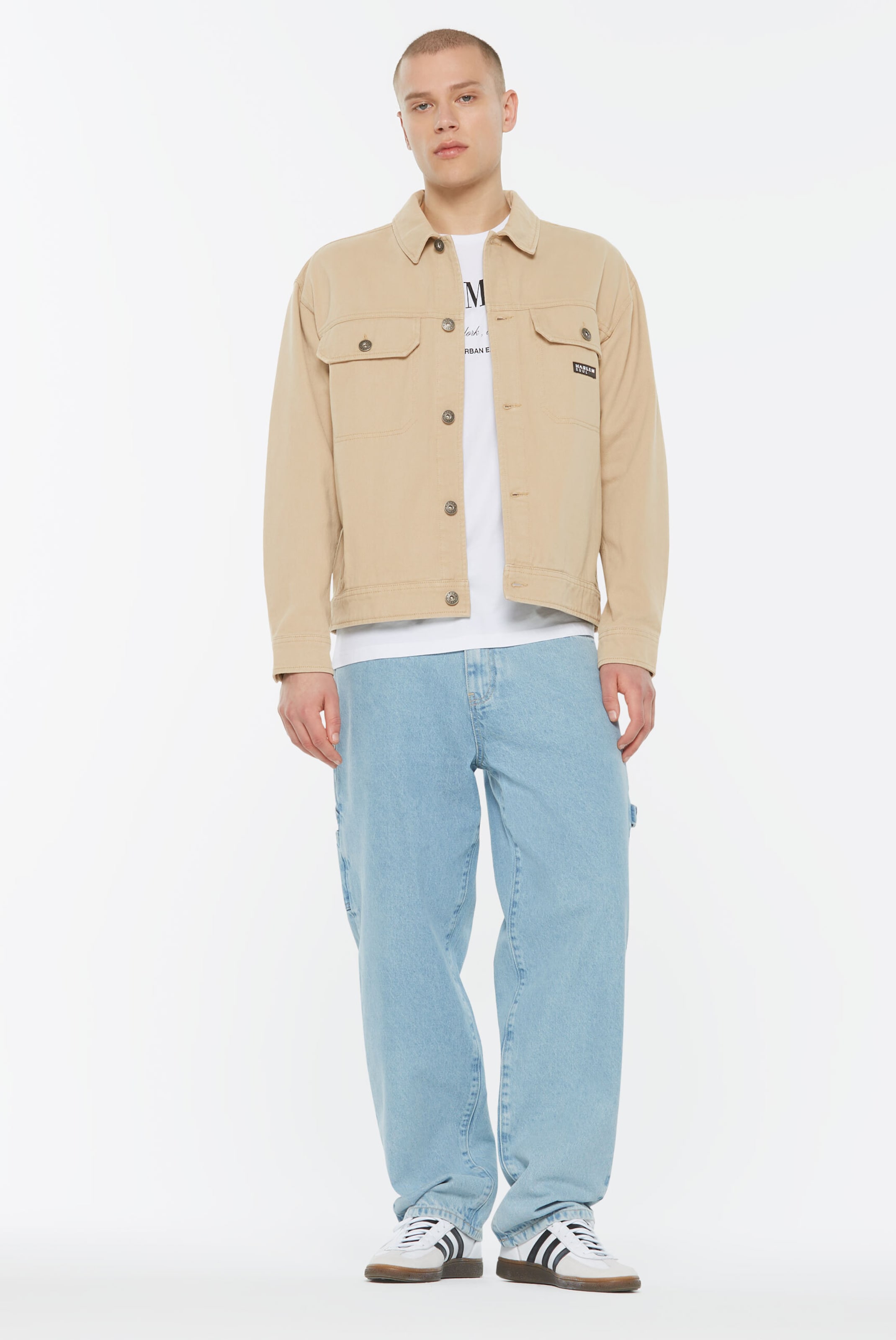 Harlem Soul Between-Season Jacket in Beige