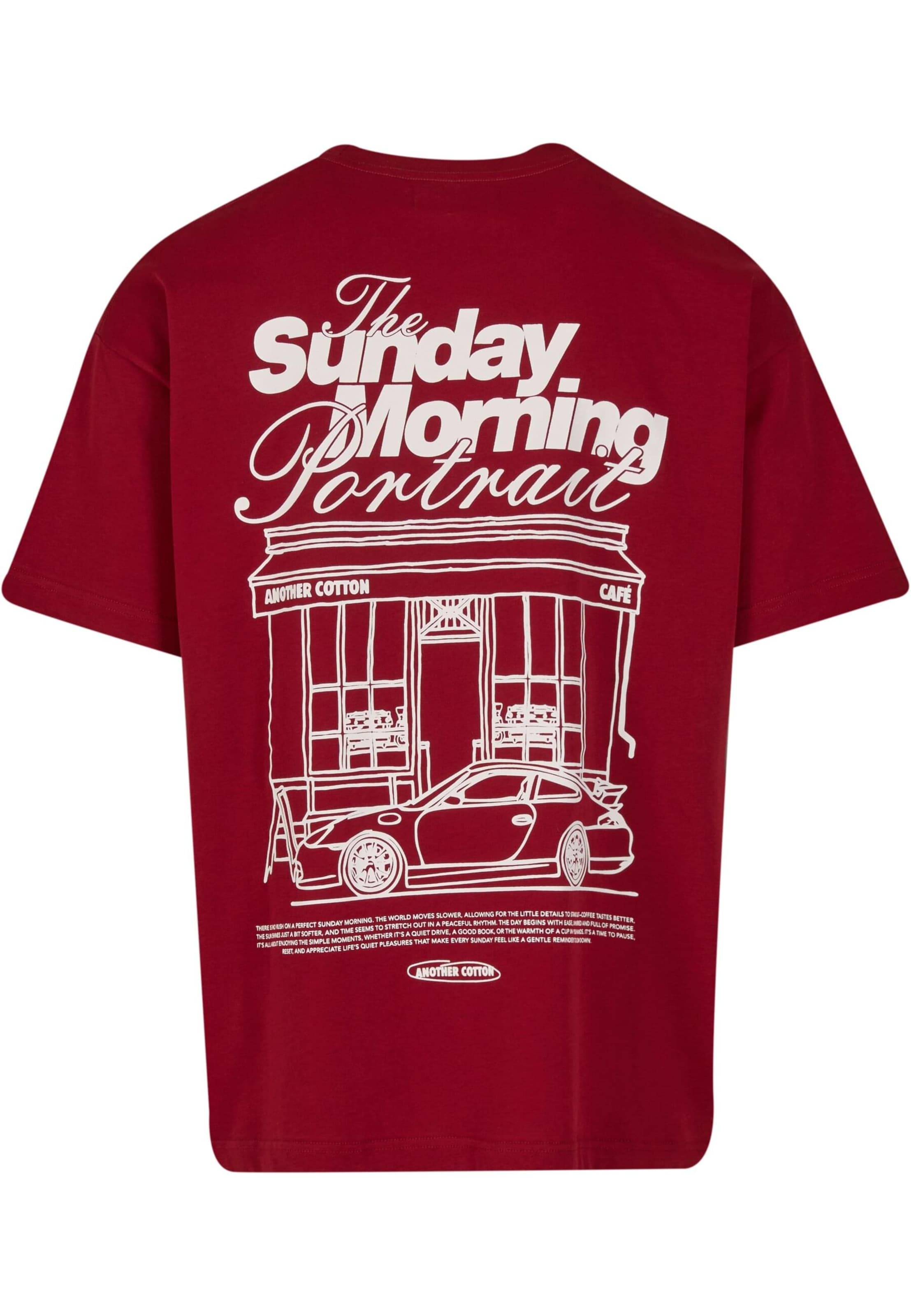 Another Cotton Lab - Camisa 'Sunday Morning' em vermelho