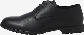 JACK & JONES Schnürschuh in Schwarz: predná strana