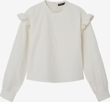 NAME IT Blouse in Wit: voorkant