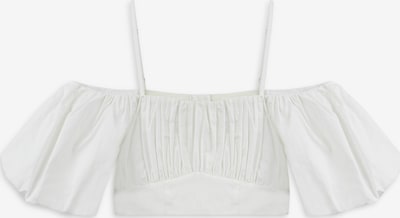 Twist Top 'Poplin' in naturweiß, Produktansicht