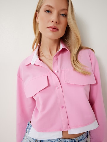 Happiness İstanbul Bluse in Pink