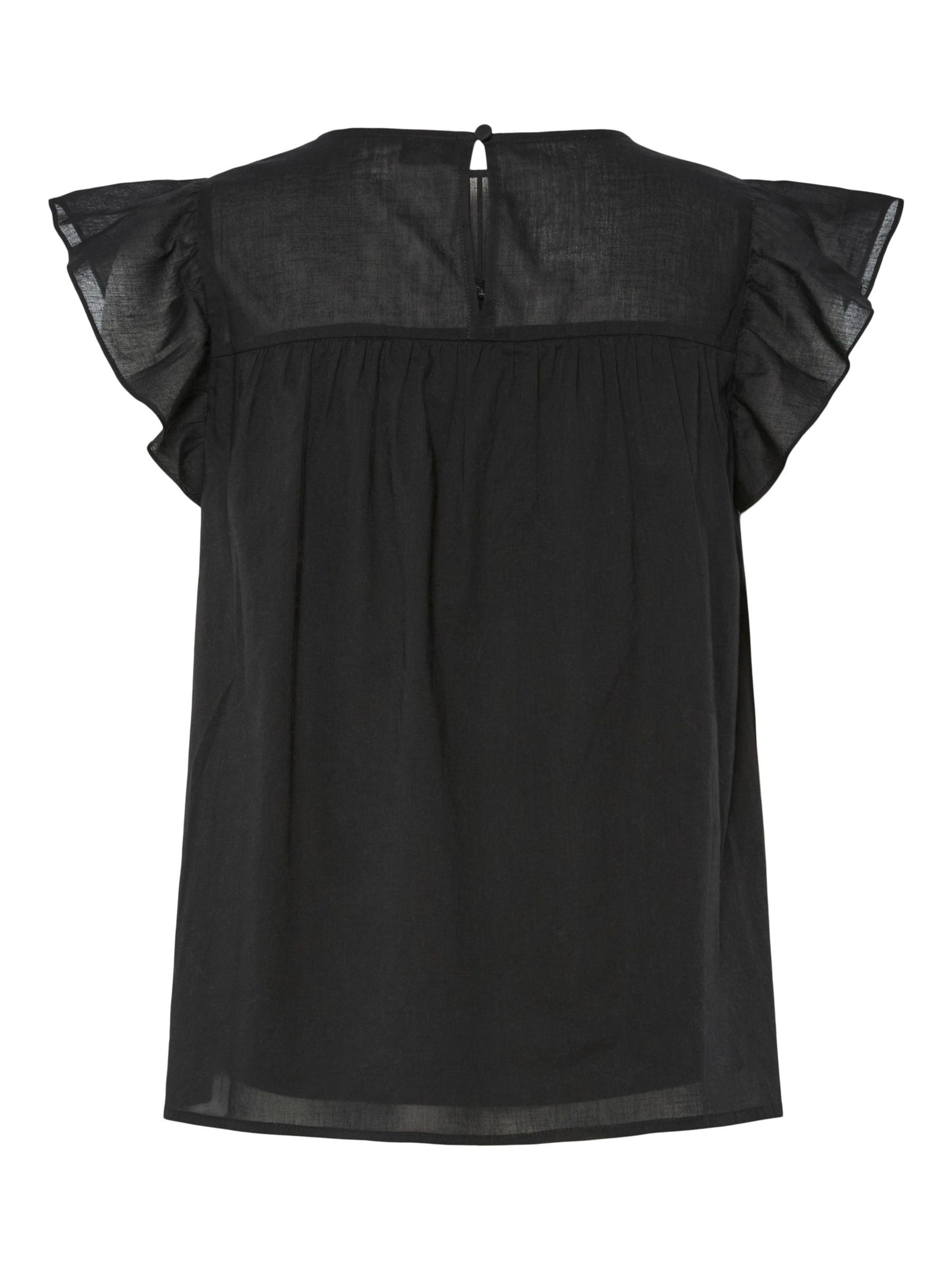 PIECES Shirts 'PCAstrid' i sort