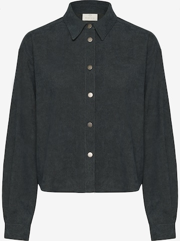 Kaffe Blouse in Groen: voorkant