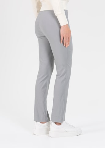 STEHMANN Regular Pants 'Ina' in Silver