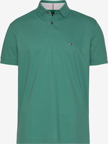 T-Shirt TOMMY HILFIGER en vert : devant