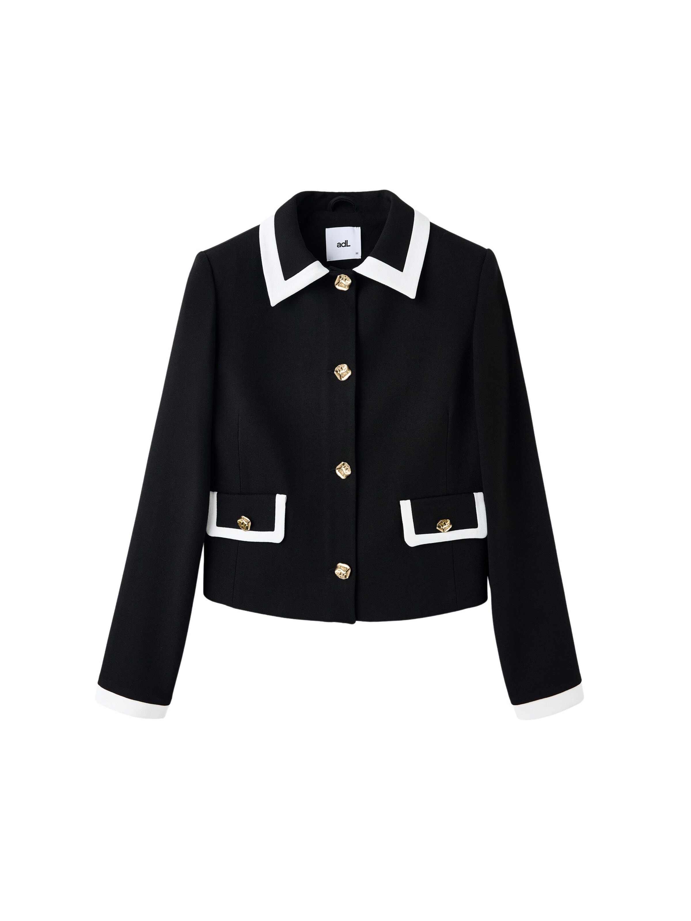 adl Blazers in Zwart: voorkant