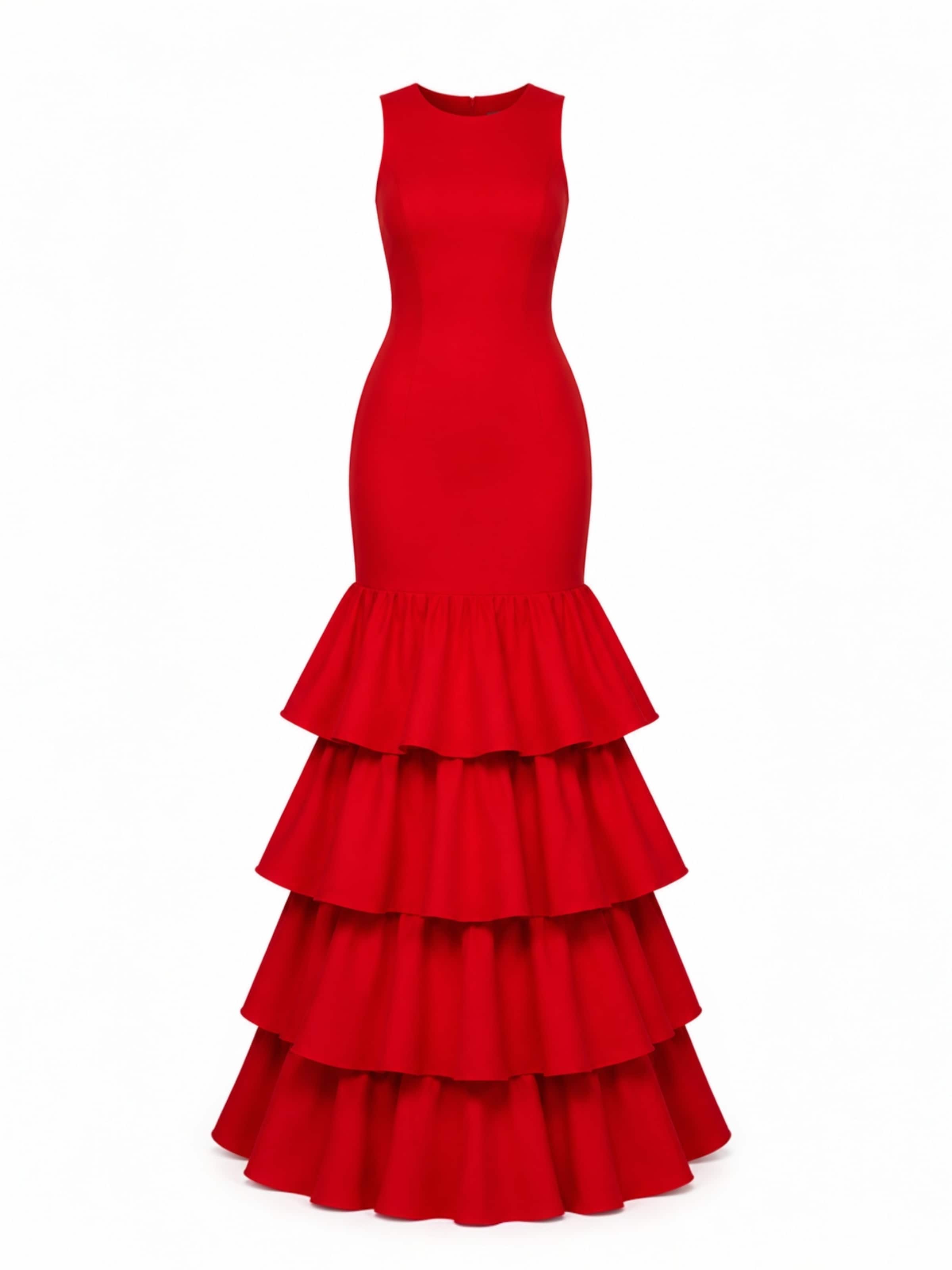 Elena Athanasiadou Cocktail dress 'LOUISE RED' in Red: front