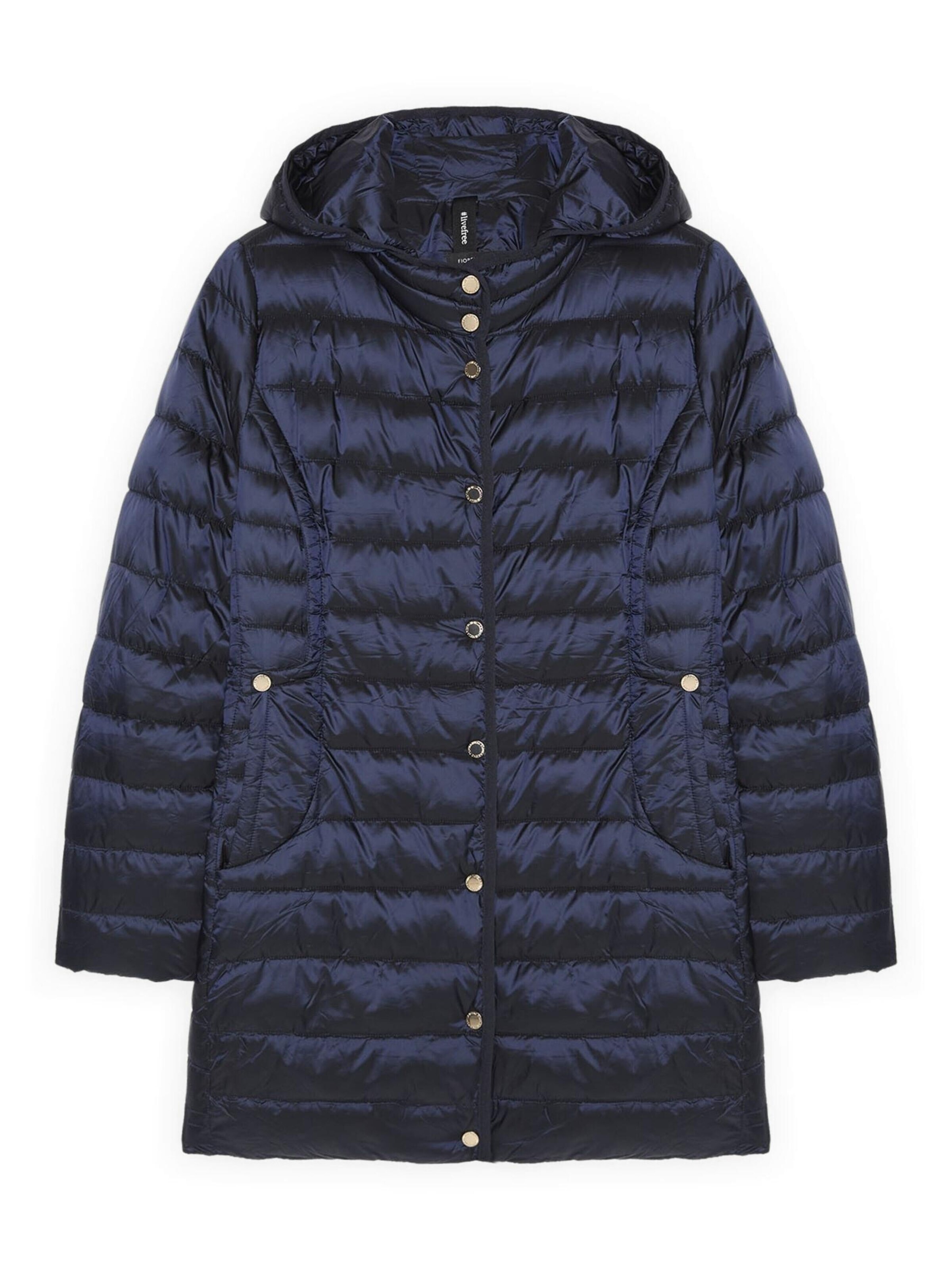 Fiorella Rubino - Chaqueta de invierno en azul: frente