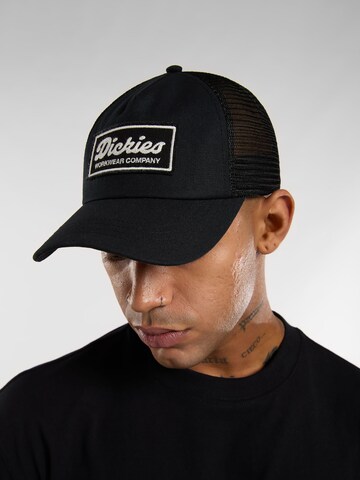 Casquette 'LEWISTOWN' DICKIES en noir : devant
