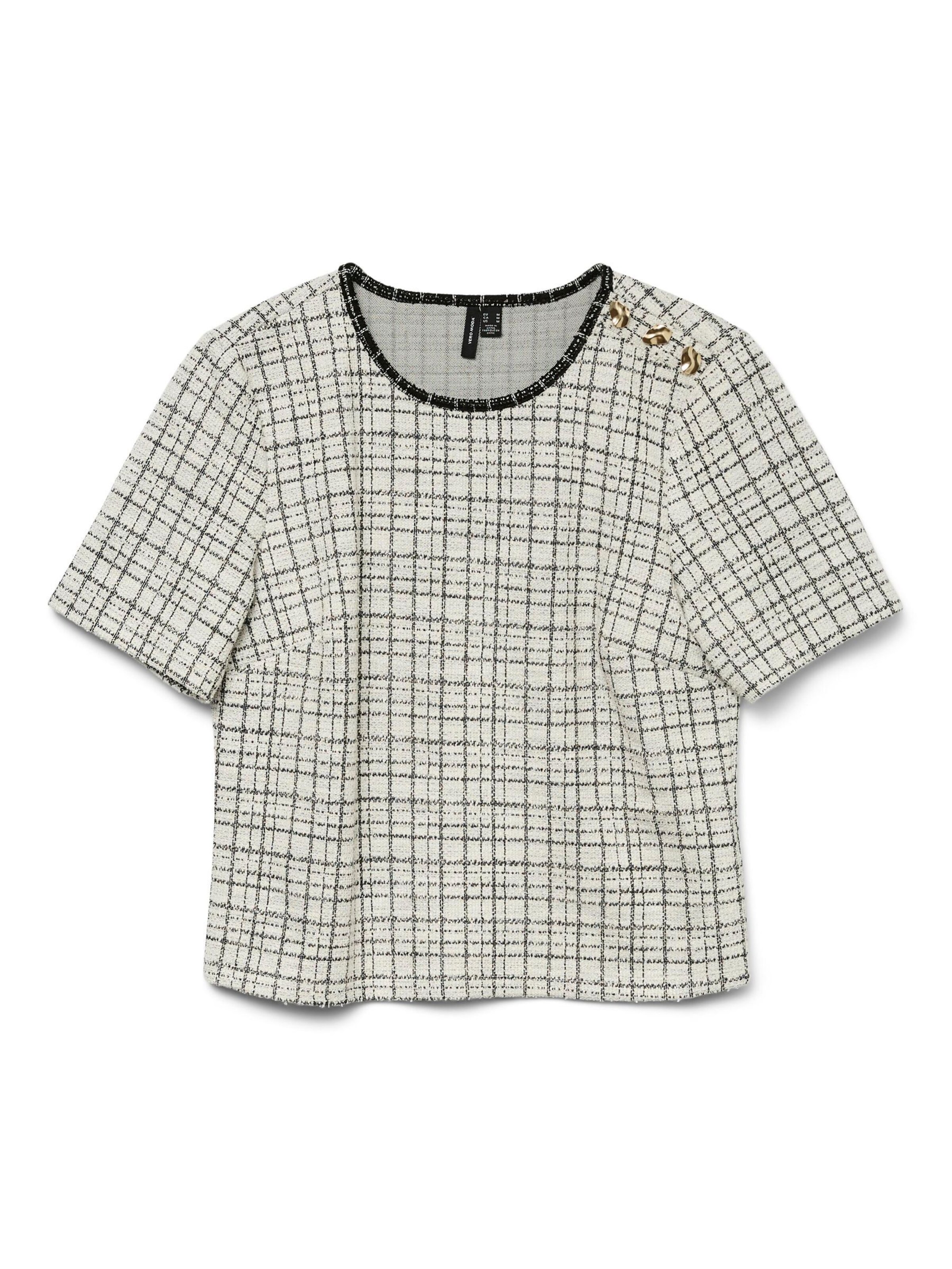 VERO MODA Top 'VMADELINE' in White: front