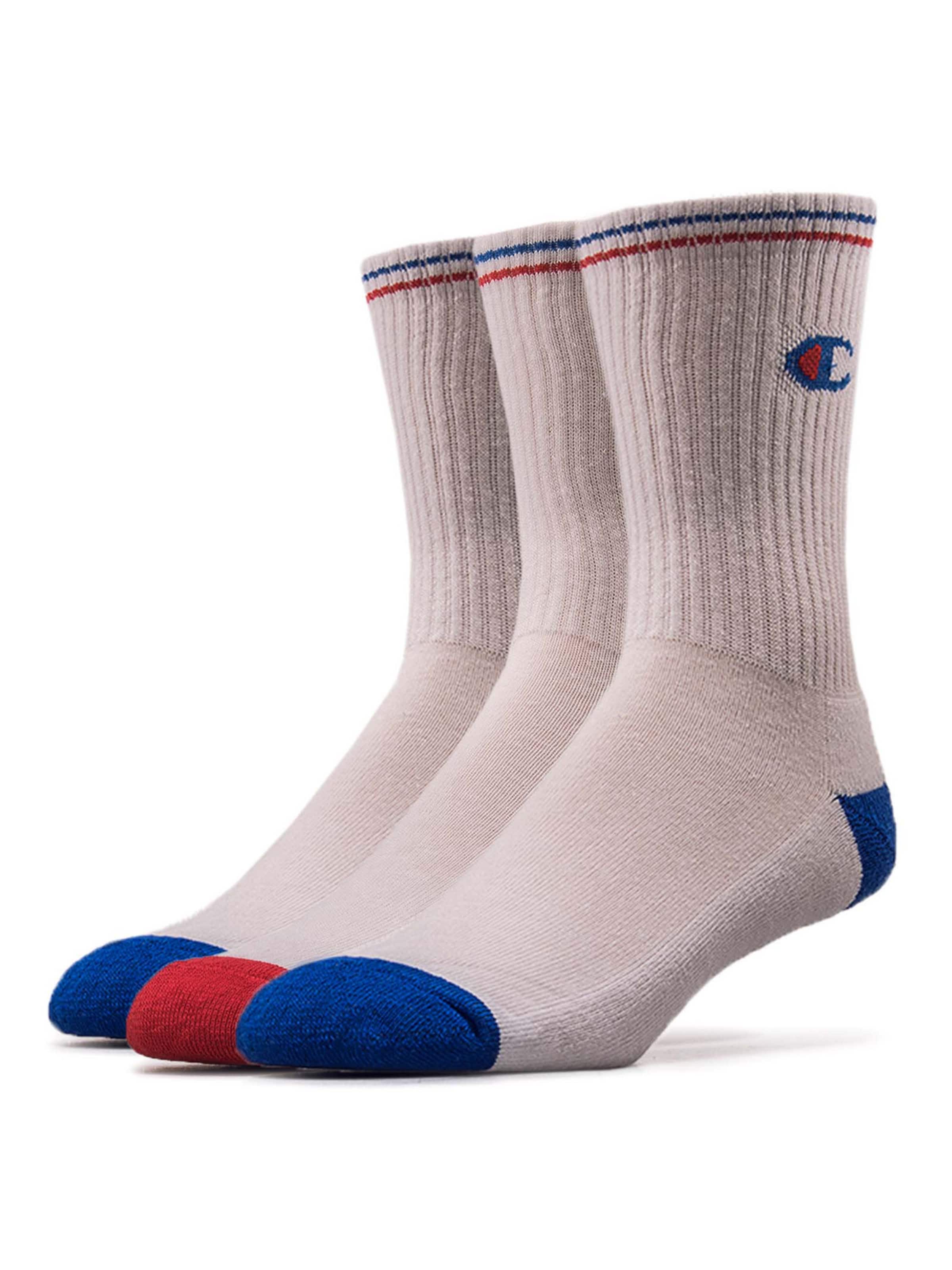 Champion Authentic Athletic Apparel Ponožky - Biela: predná strana