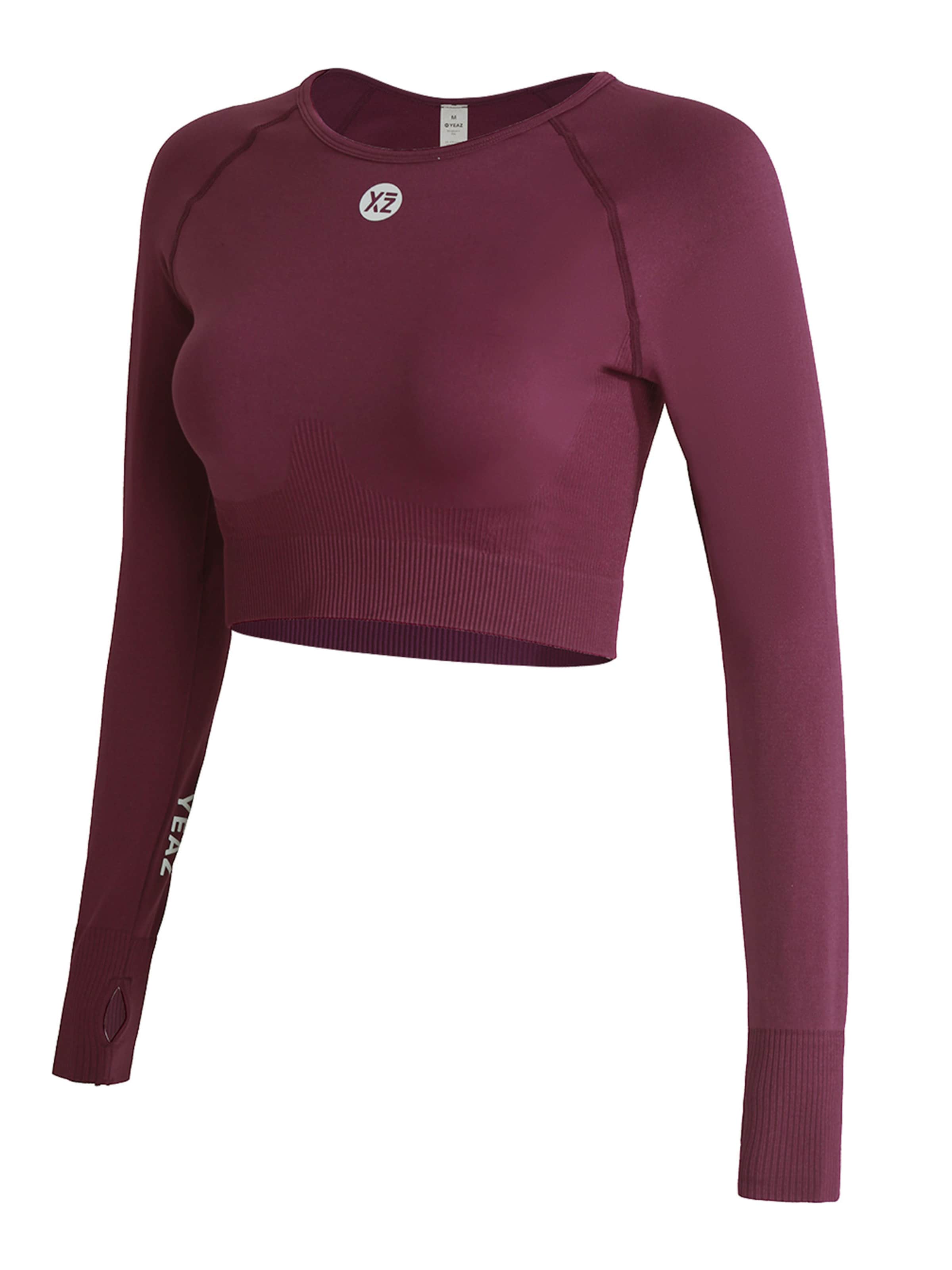 sarkans YEAZ Sporta krekls 'Legend': no priekšpuses