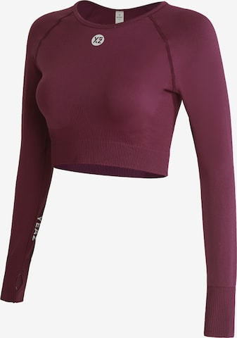 YEAZ Toiminnallinen paita 'Legend' värissä punainen: etupuoli