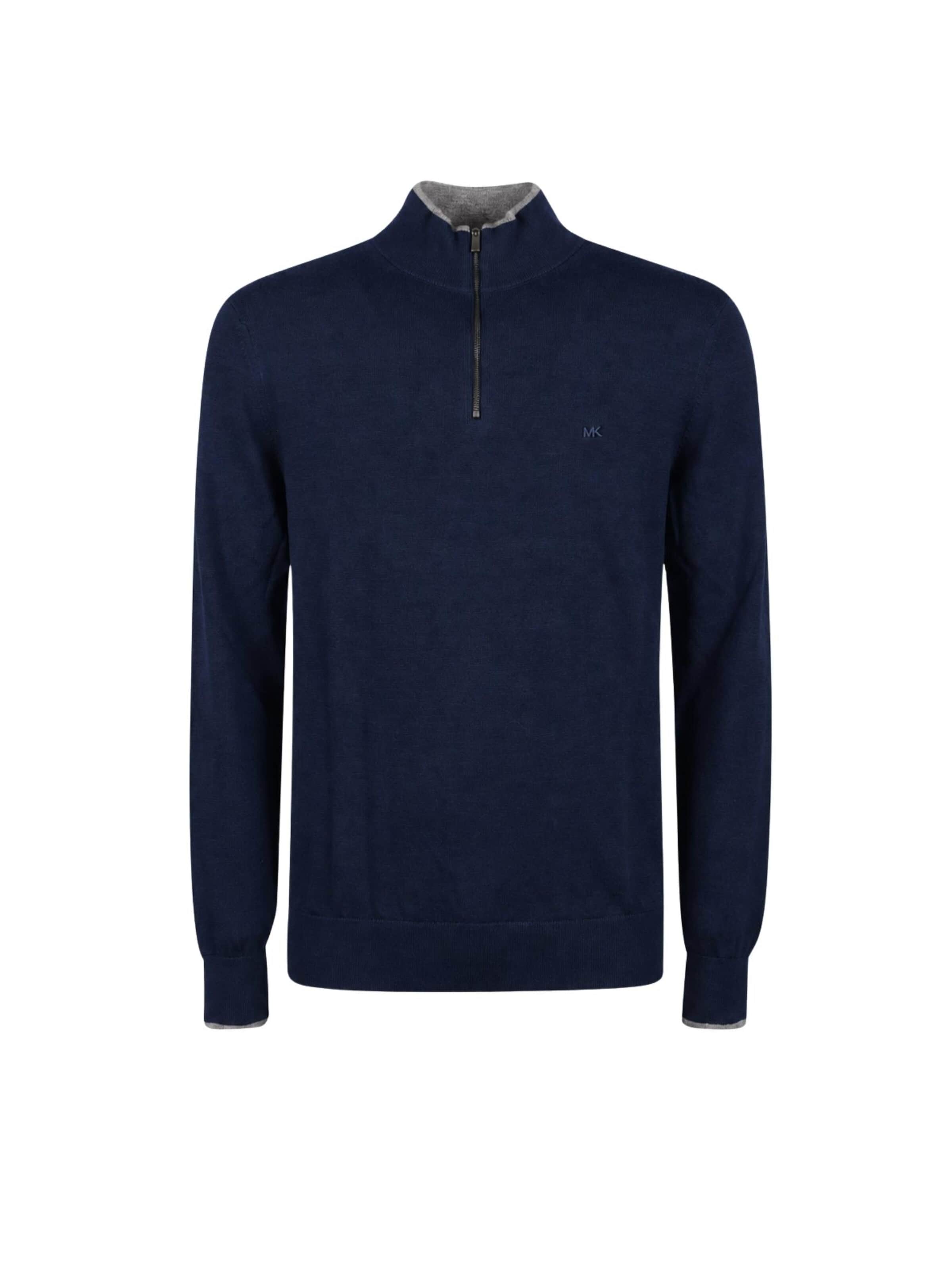 Michael Kors Pullover 'MICHAEL KORS SWEATER WOOL Maglieria'‌‌‌‌‌‌‌‌‌ in Blau: Vorderseite