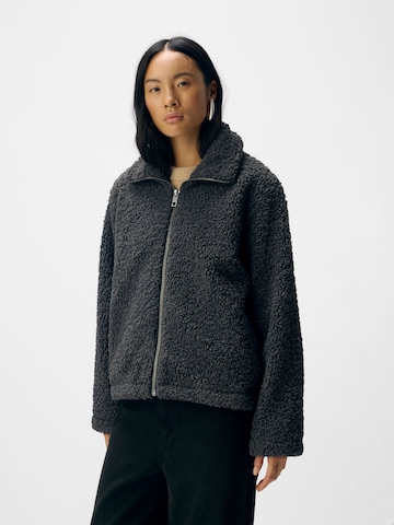 Veste mi-saison 'Teddy' OBJECT en gris : devant